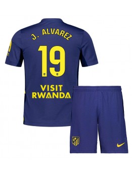 Atletico Madrid Julian Alvarez #19 Dječji Gostujuci Dres kompleti 2025-26 Kratak Rukavima (+ kratke hlače)